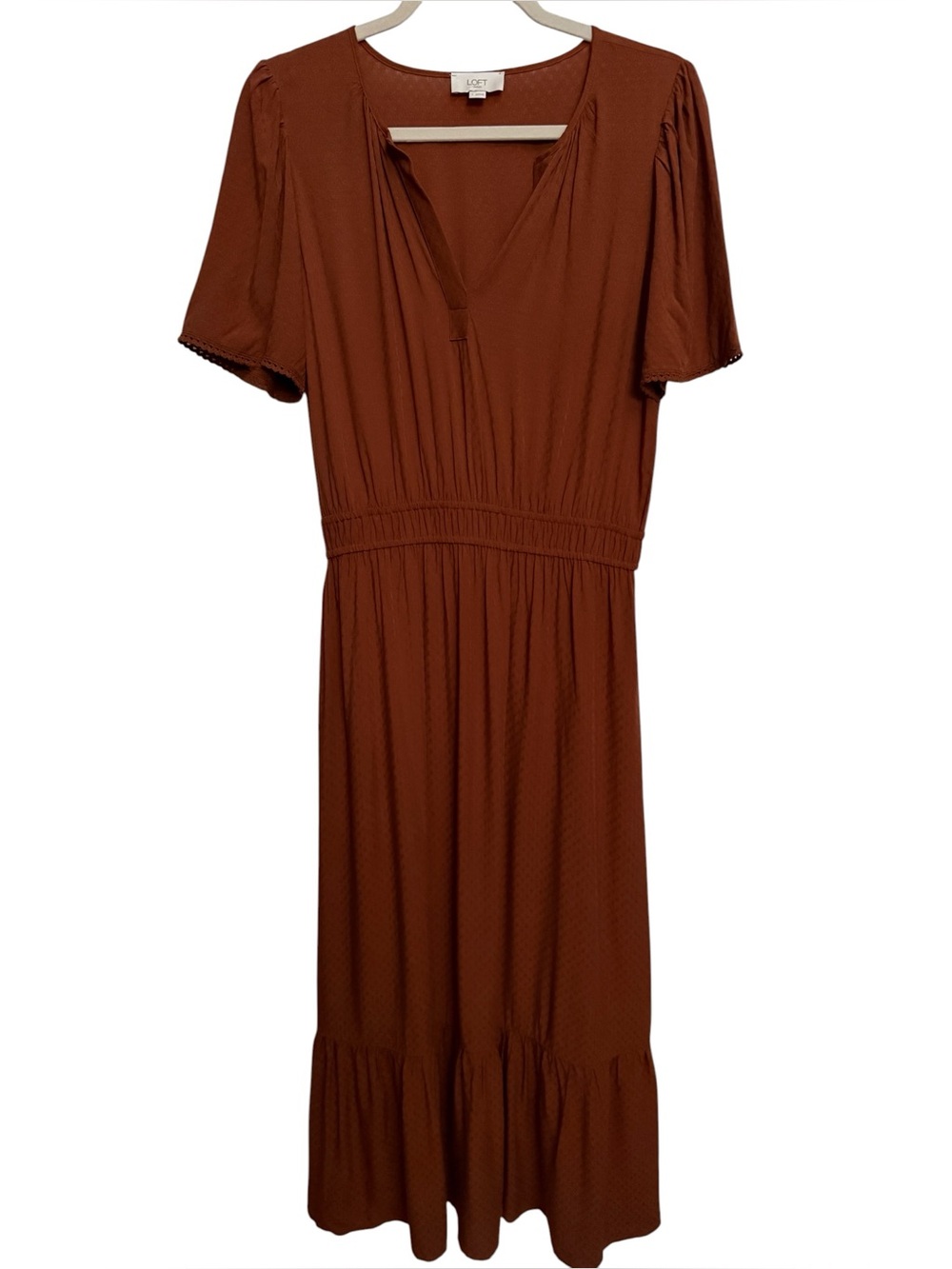Ann Taylor LOFT maxi dress , Swiss dot ! Perfect for summer and fall ! Grab now